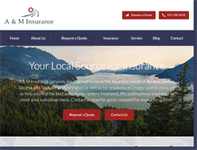 Tablet Screenshot of aminsurance.com